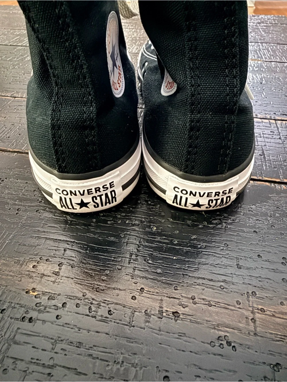 Converse Kids Black High-Top Sneakers